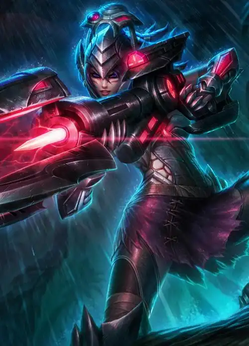 英雄联盟皮城女警凯特琳铁狙击手皮肤16