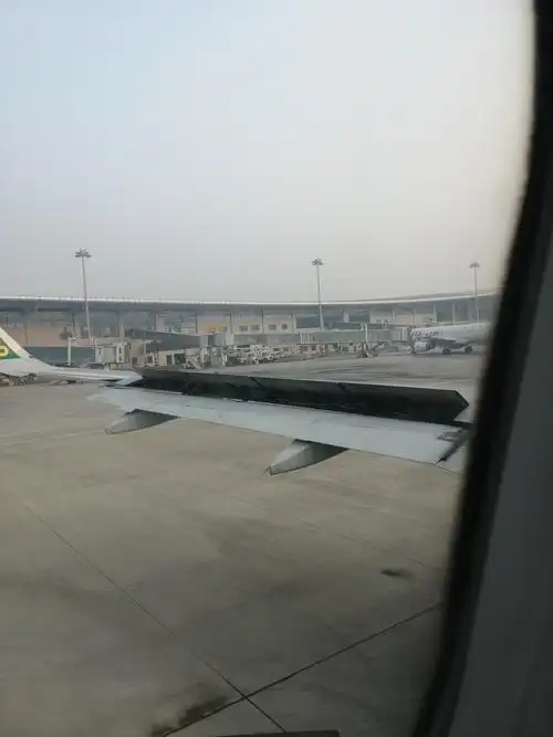 石家庄机场及飞机上