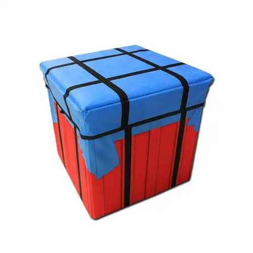 穆秋空投箱吃鸡零食礼物盒游戏空头包收纳盒大号补给箱抖音鞋盒