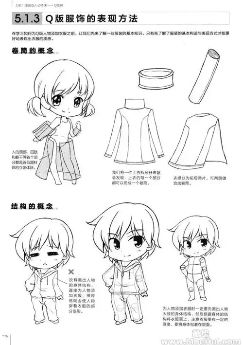 漫画教程上吧漫画达人必修课q版篇215p