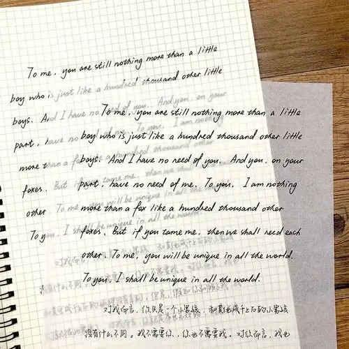 字体英语手写女生连体书法连笔艺术字帖花式练字帖