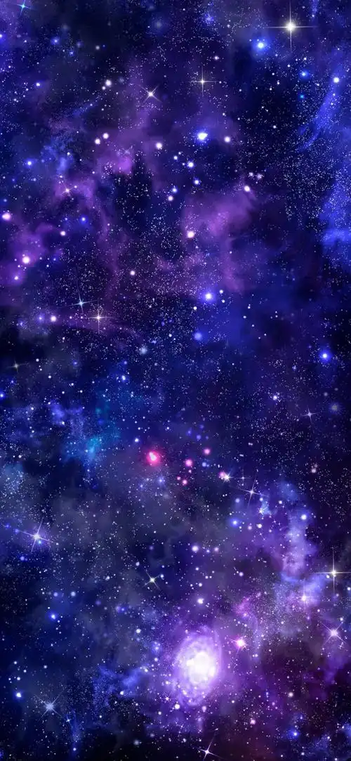 iphone手机全屏高清炫彩夜空风景壁纸