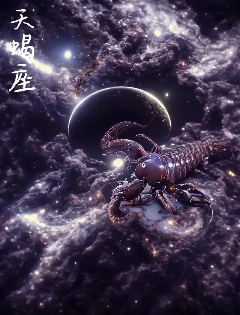 ai绘画12星座天蝎座228章