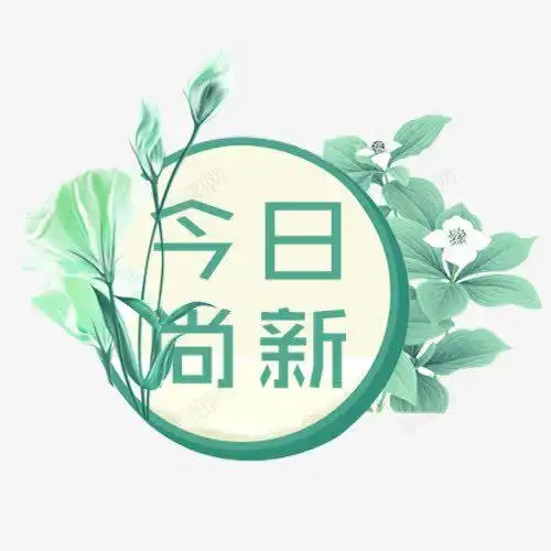 彩色手绘淘宝今日上新标签