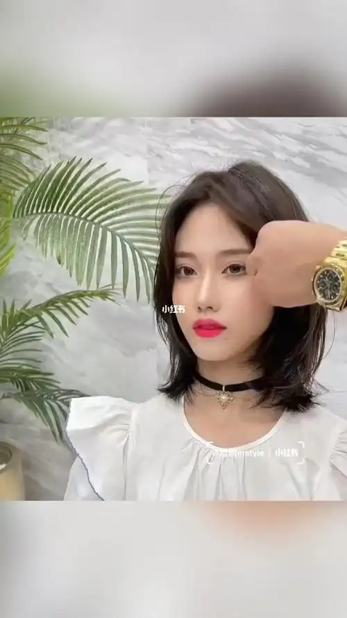 锁骨发气垫烫99简约气质感99自然好打理