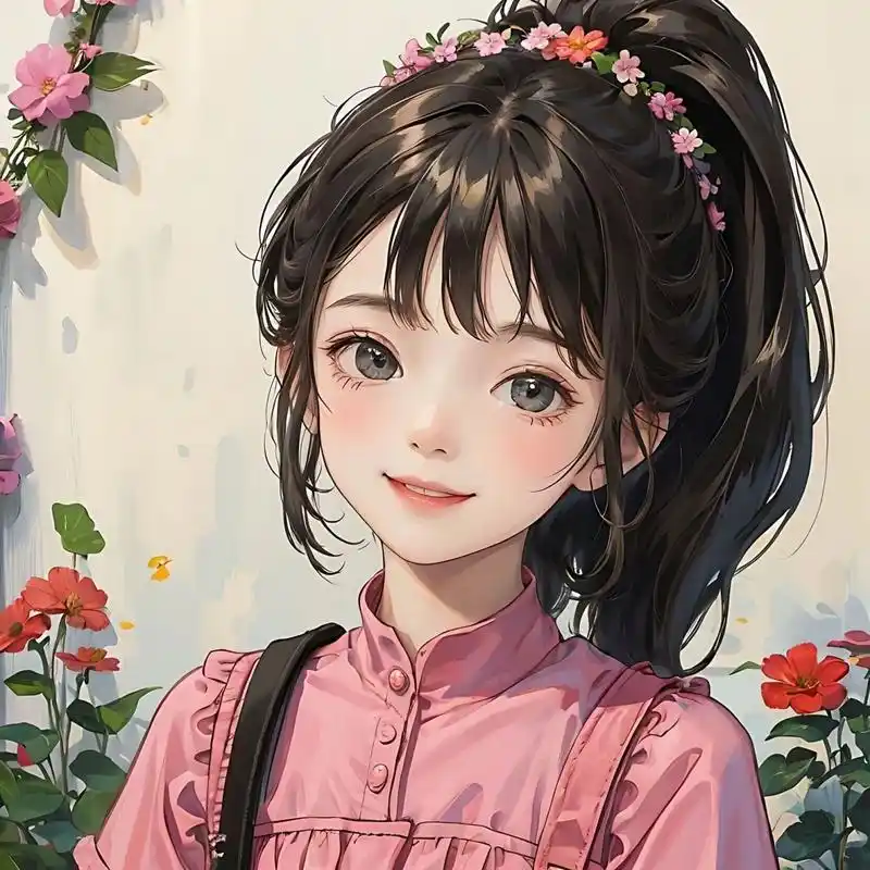 宫崎骏治愈系列女孩头像