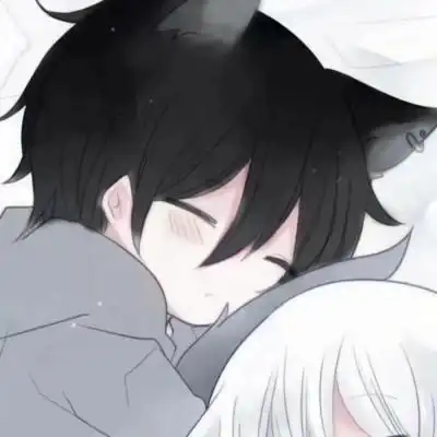 q版可爱动漫情头一对两张_情侣头像_我要个性网