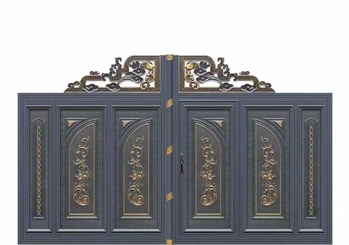 铝艺别墅大门样式