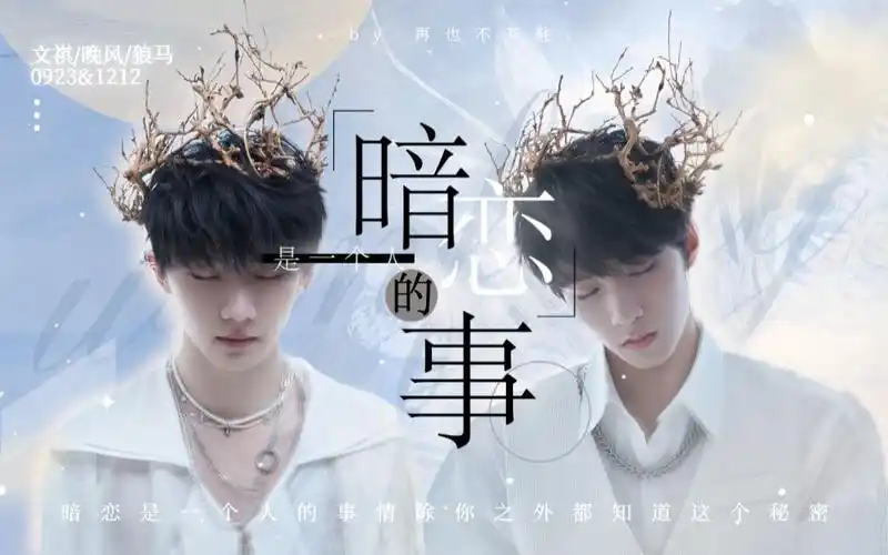文祺晚风狼马刘耀文马嘉祺丨暗恋是一个人的事情除你之外都知道这个