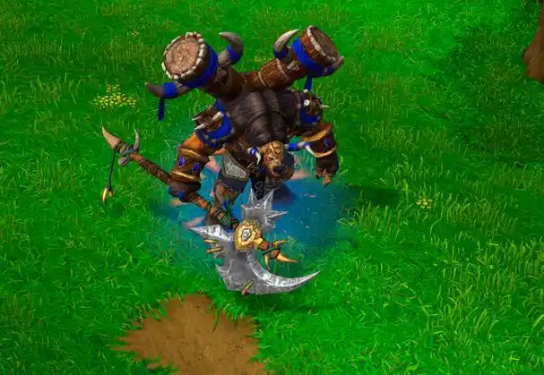 魔兽争霸3:牛头人酋长——前排单位千千万,后期老牛抗一半