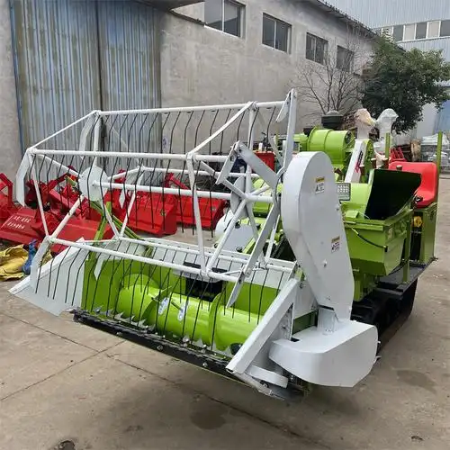 广西家用小型水稻小麦收割机 微型联合水田旱田都可用收割机