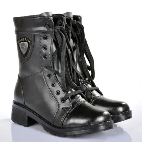 3515强人正品女靴军靴女羊毛军靴棉鞋冬季新款女士雪地靴特价包邮