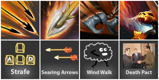 dota2早期技能图标 见识下v社美工的玩梗水平