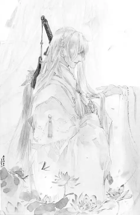 古风第十七天77古风画铅笔手绘人物93古装画画古风铅笔画 临摹画古风