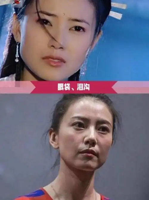 明星衰老照对比看看迪丽热巴赵雅芝袁泉高圆圆