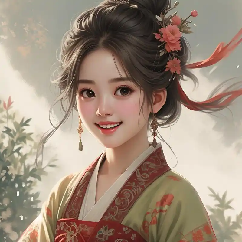 超可爱的汉服小女孩头像来啦🎉