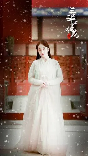 女神杨幂白衣飘飘唯美古装剧照手机壁纸 #杨幂# #三生三世十里桃花