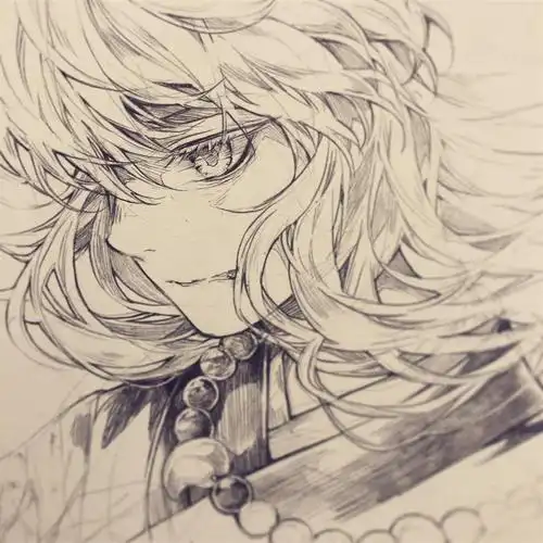 铅笔画动漫人物图片大全,大神笔下的犬夜叉铅笔画作品集(40张)