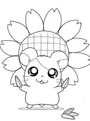 喜羊羊朵拉kitty猫幼儿入门气质高雅朵拉简笔画6岁简笔画填色游戏图案