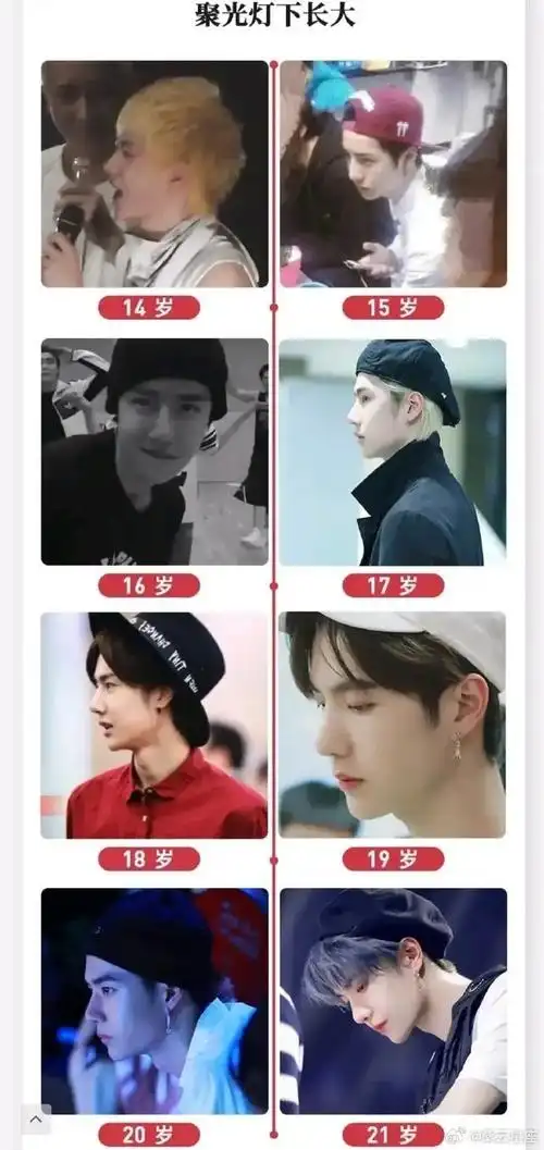 王一博13岁时的模样与现在几乎无异,成长速度惊人.