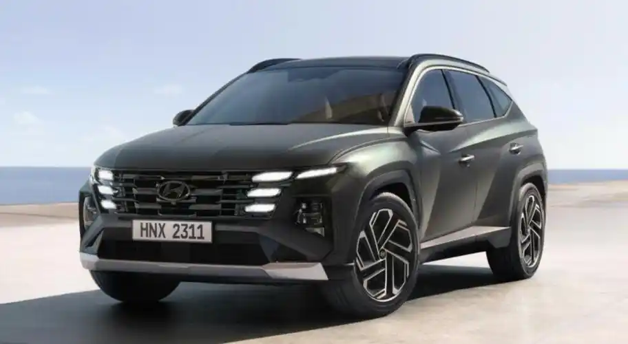 新款现代途胜官图发布,双联屏 怀挡,销量升级?