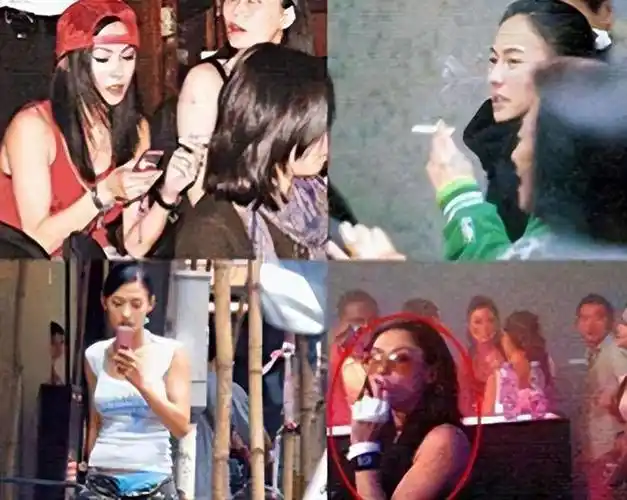 娱乐圈:这些女明星居然也吸烟?吞云吐雾太潇洒