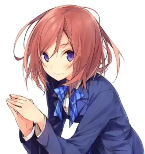 二次元女生穿校服的头像 女生头像图片大全 -【爱个性】