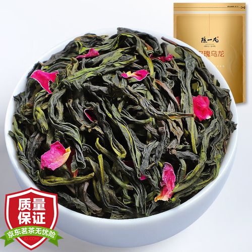 陈一凡 玫瑰乌龙茶叶 精选高山乌龙茶新茶 玫瑰花茶冷泡茶袋装250g