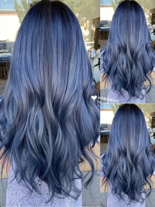 放假刚染了这个发色回家男盆友都说好看7070