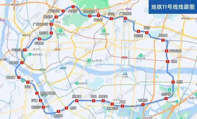 开始铺轨广州地铁11号线有新进展附沿线新盘