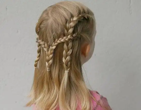 儿童公主头发型图片_儿童公主头简单扎法_西子美发网www.xiziwang.net