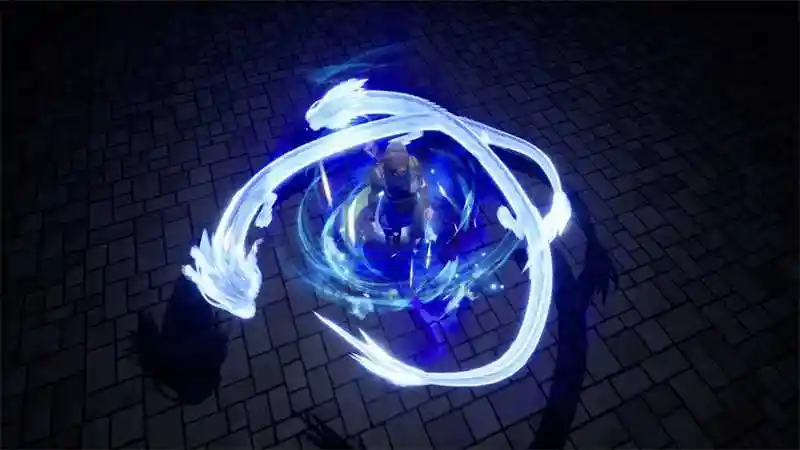 ue4虚幻特效niagarakiaurasbuff龙形盘龙技能cos摄影