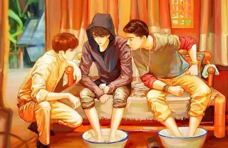 盗墓笔记壁纸我最喜欢铁三角黑花的组合