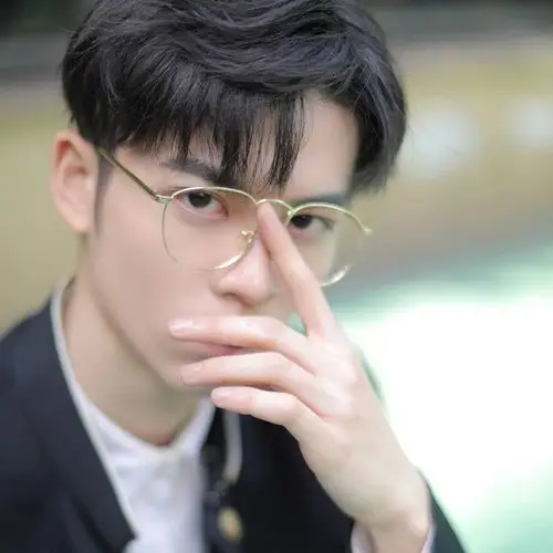 男生眼镜框复古文艺