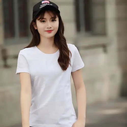 彩色系t恤,穿着不再单调,做多彩的自己