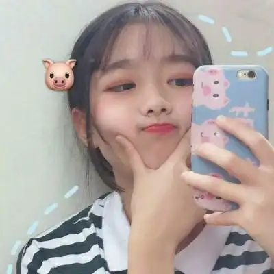 00后女生可爱头像真人萌萌的自拍照看了就喜欢