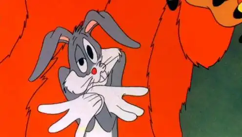 兔八哥:科学家把红毛怪放出来,兔八哥吓得当场昏迷!