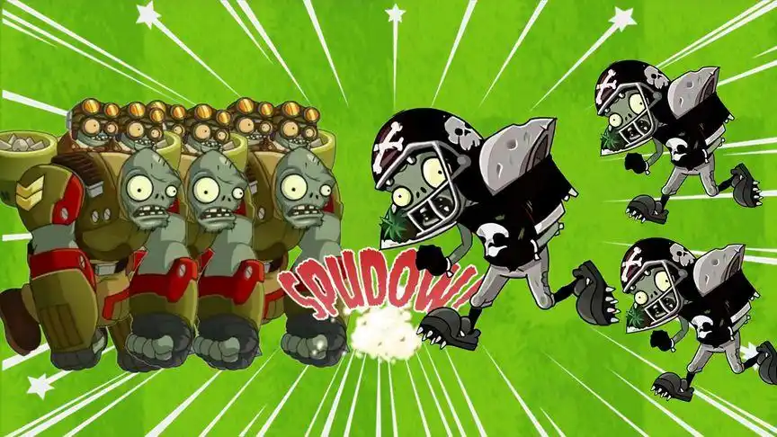 当黑橄榄僵尸对撞功夫巨人英雄巨人天空巨人,见识铁头功