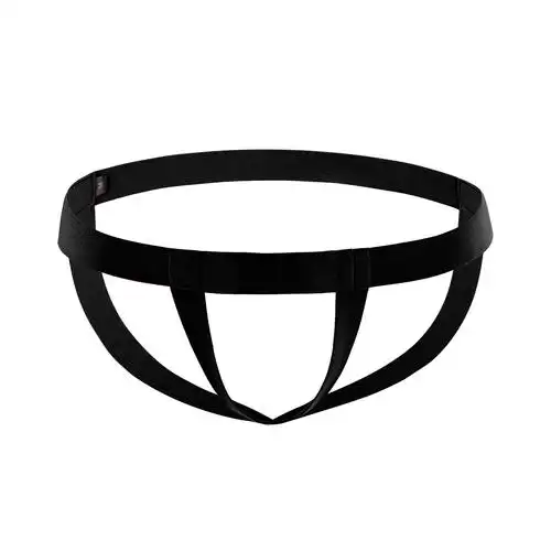 男士性感提型内裤后空gay开裆情趣双丁裤绑带丁字裤ebay货源代发