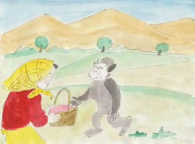 童话:毛野人的故事