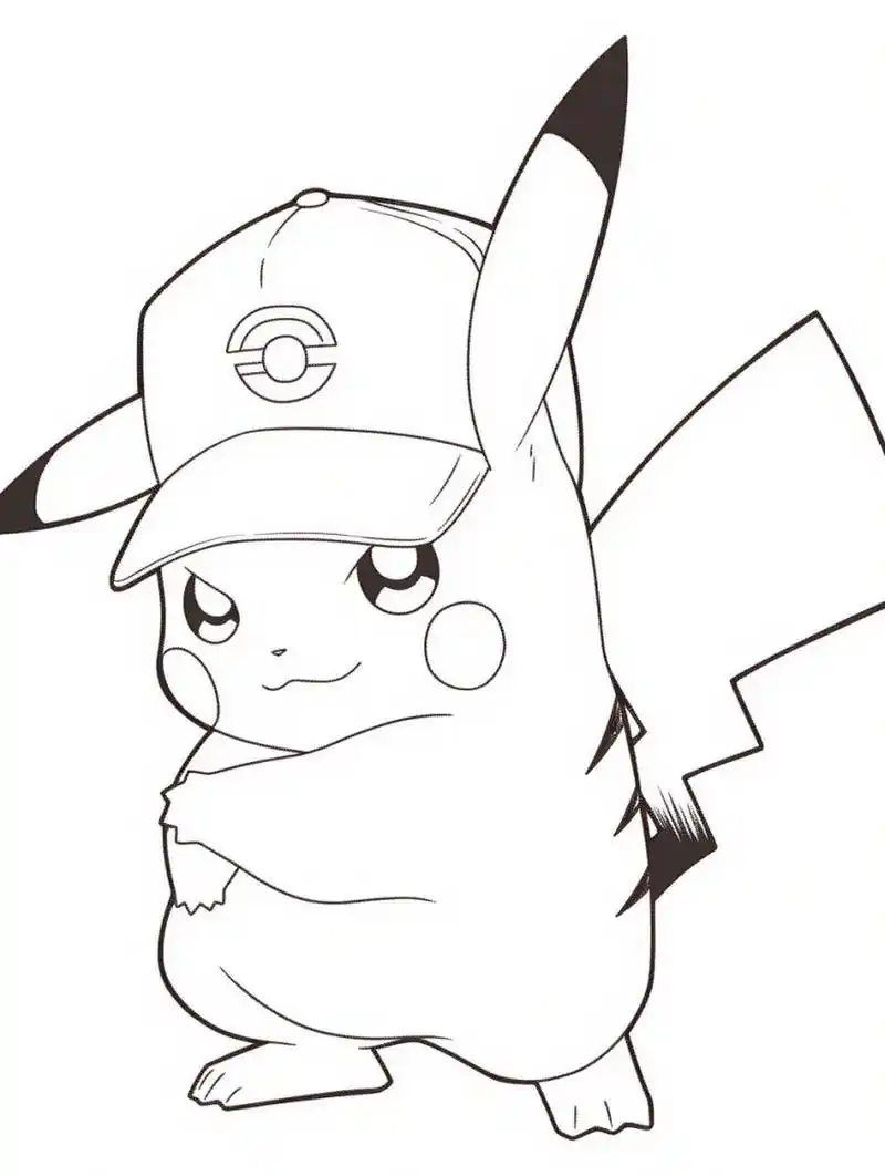 几笔就能画成 #皮卡丘#  #头像#  #可爱皮卡丘#