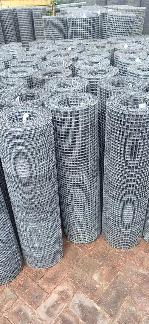 16mm线径钢丝高碳钢热镀锌轧花钢丝网a高强度白钢轧花厂家批