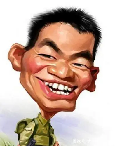 6张明星漫画像,潘长江夸张,王宝强可爱,看到小沈阳我笑了!