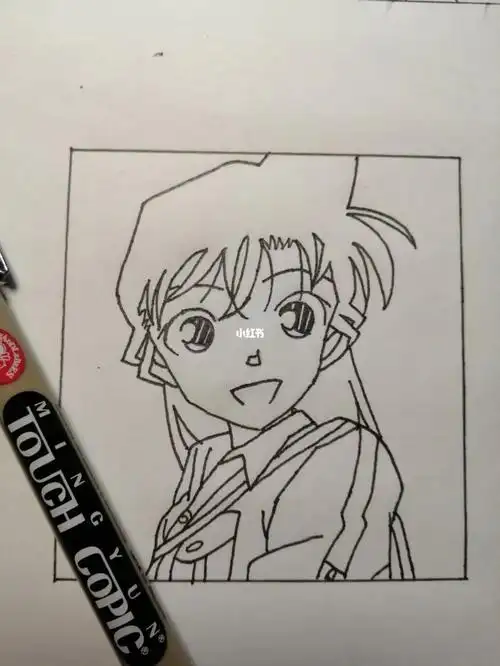 是学弟托我画的兰酱呐,是学弟最欢的角色哇～----------分割线