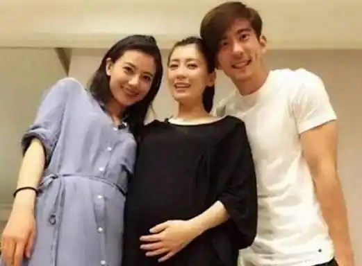 原创高圆圆被曝怀孕脸变圆刻意遮肚子引发猜测静等赵又廷官宣