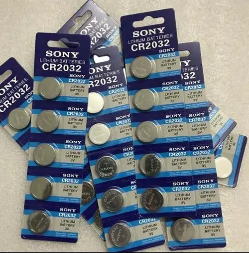 sony主板电池2032电池一板5个