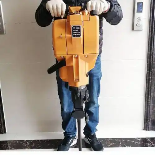 冲击破碎镐多功能汽油动力冲击锤手提式作业冲击钻