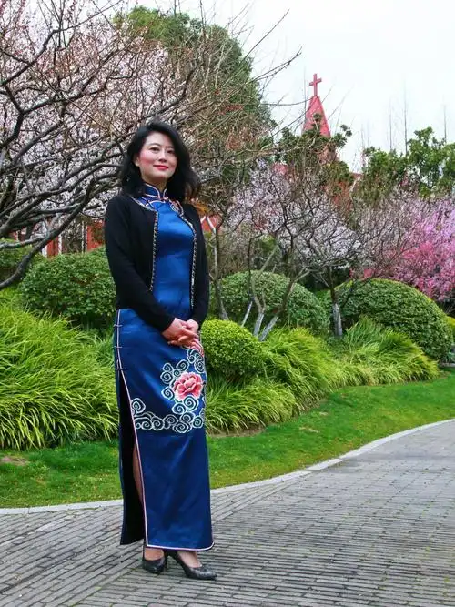 其它 江旗袍风采 写美篇莘庄公园人像展示2018.3.16 红枫女士