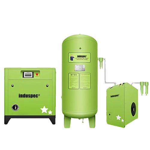 螺杆式空压机工业级气泵75kw静音节能37kw大型永磁变频压缩机