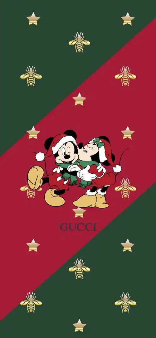gucci米老鼠联名壁纸